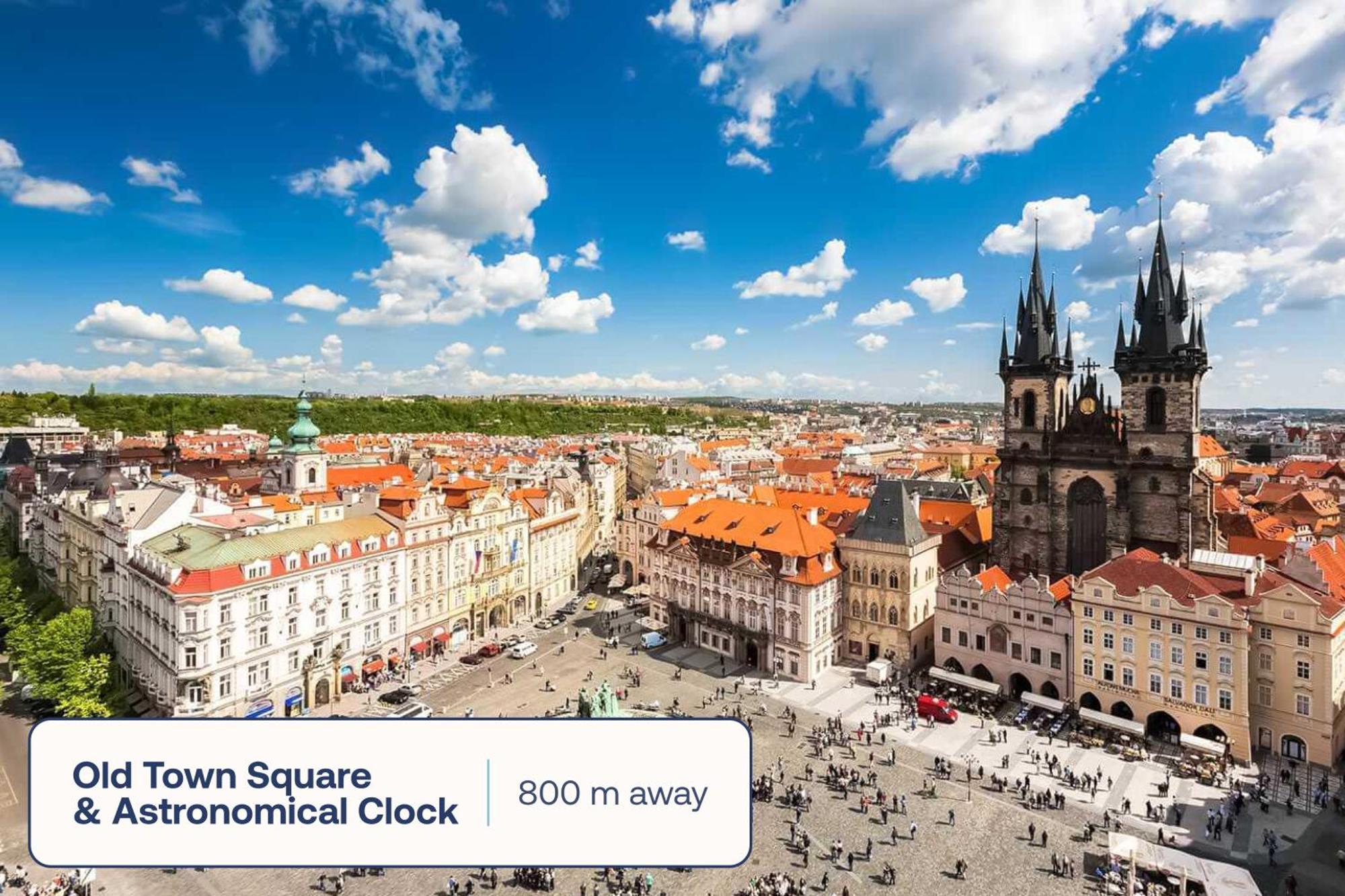 Turnkey I Republic Square Apartments Prag Eksteriør billede